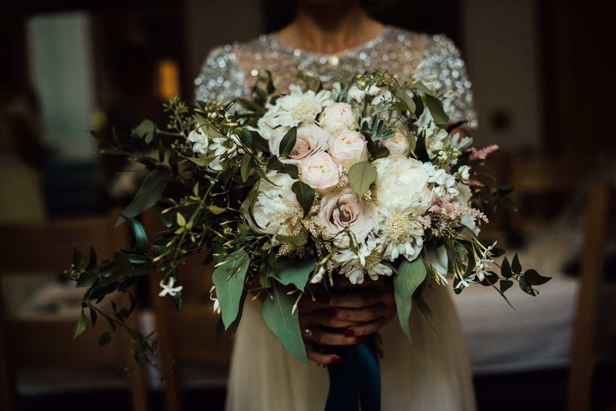 Jenny Packham wedding dress, blush bouquet, alternative wedding photographer, creative wedding photography