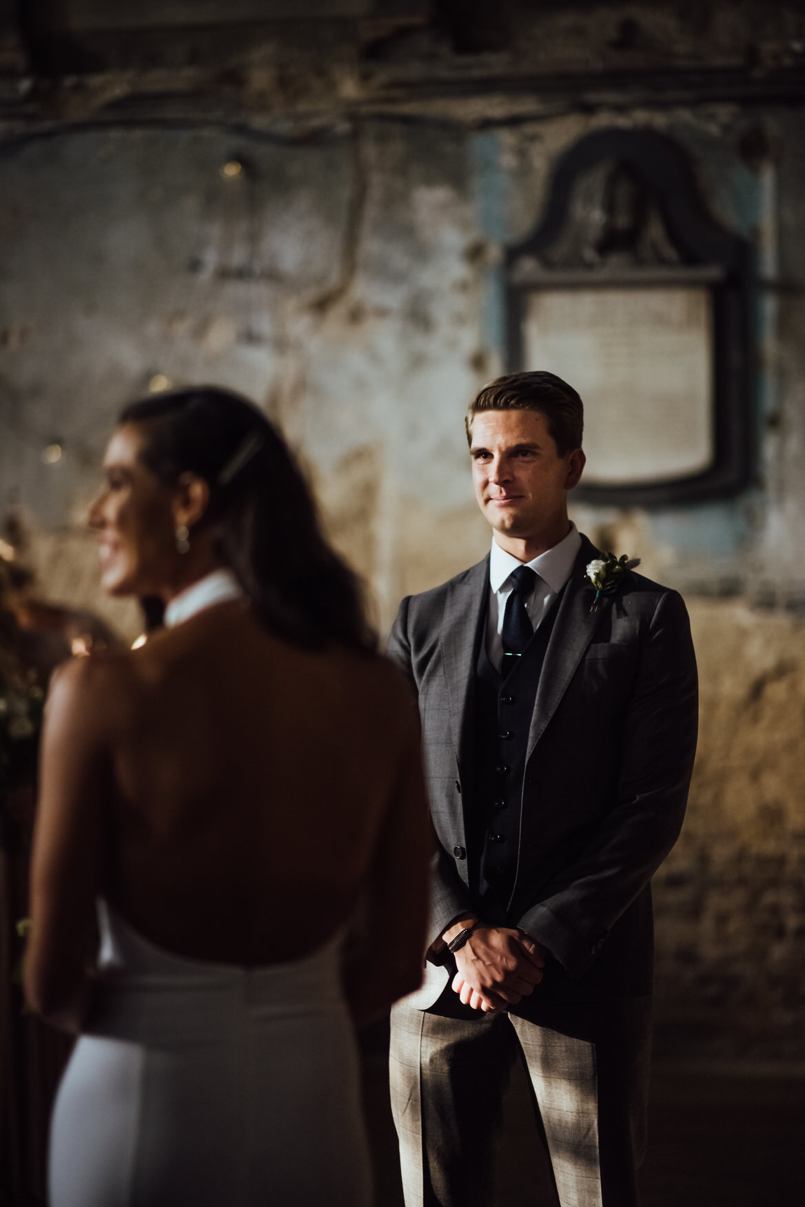 asylum chapel wedding, asylum chapel photographer , groom