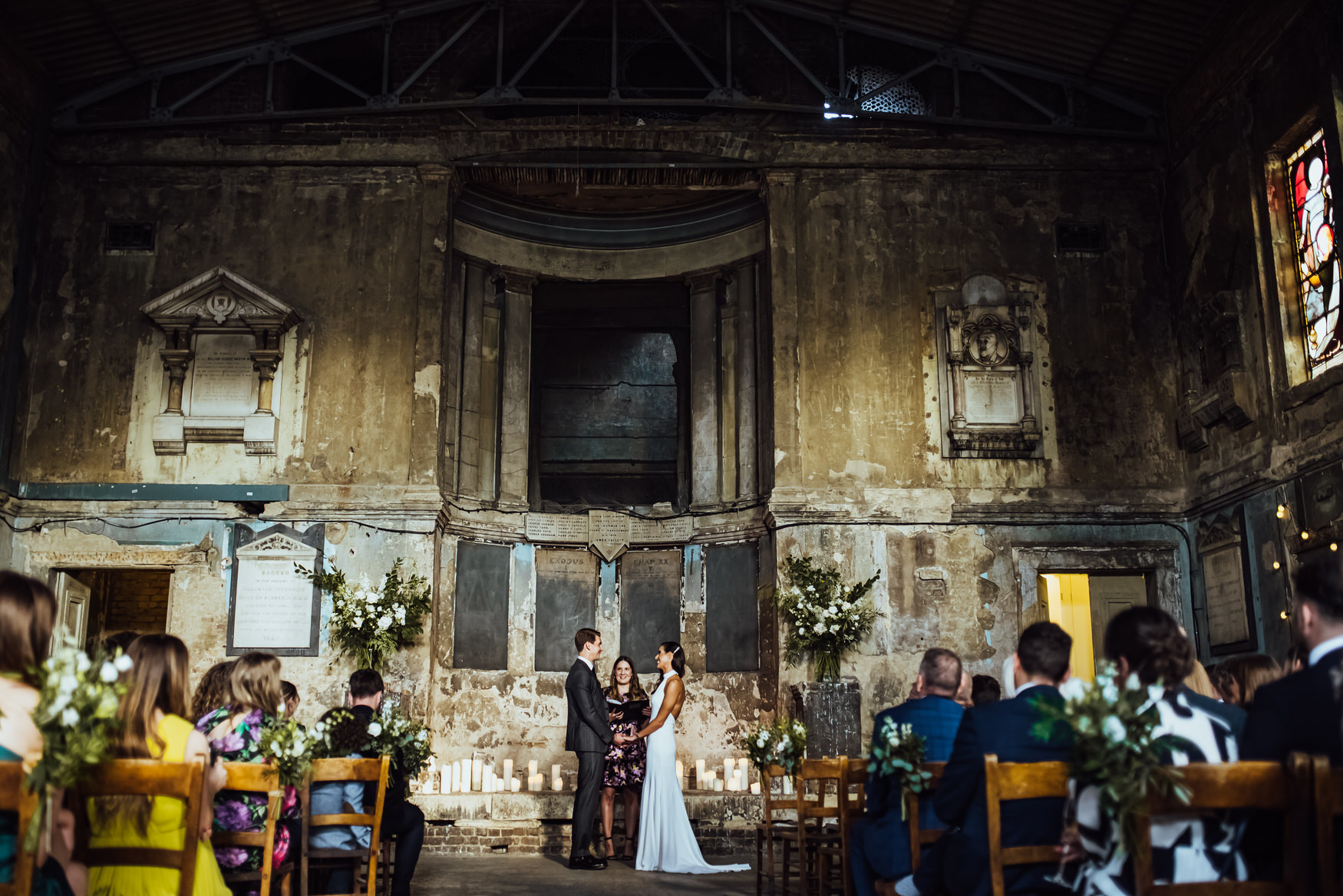 asylum chapel wedding, asylum chapel photographer , personal vows