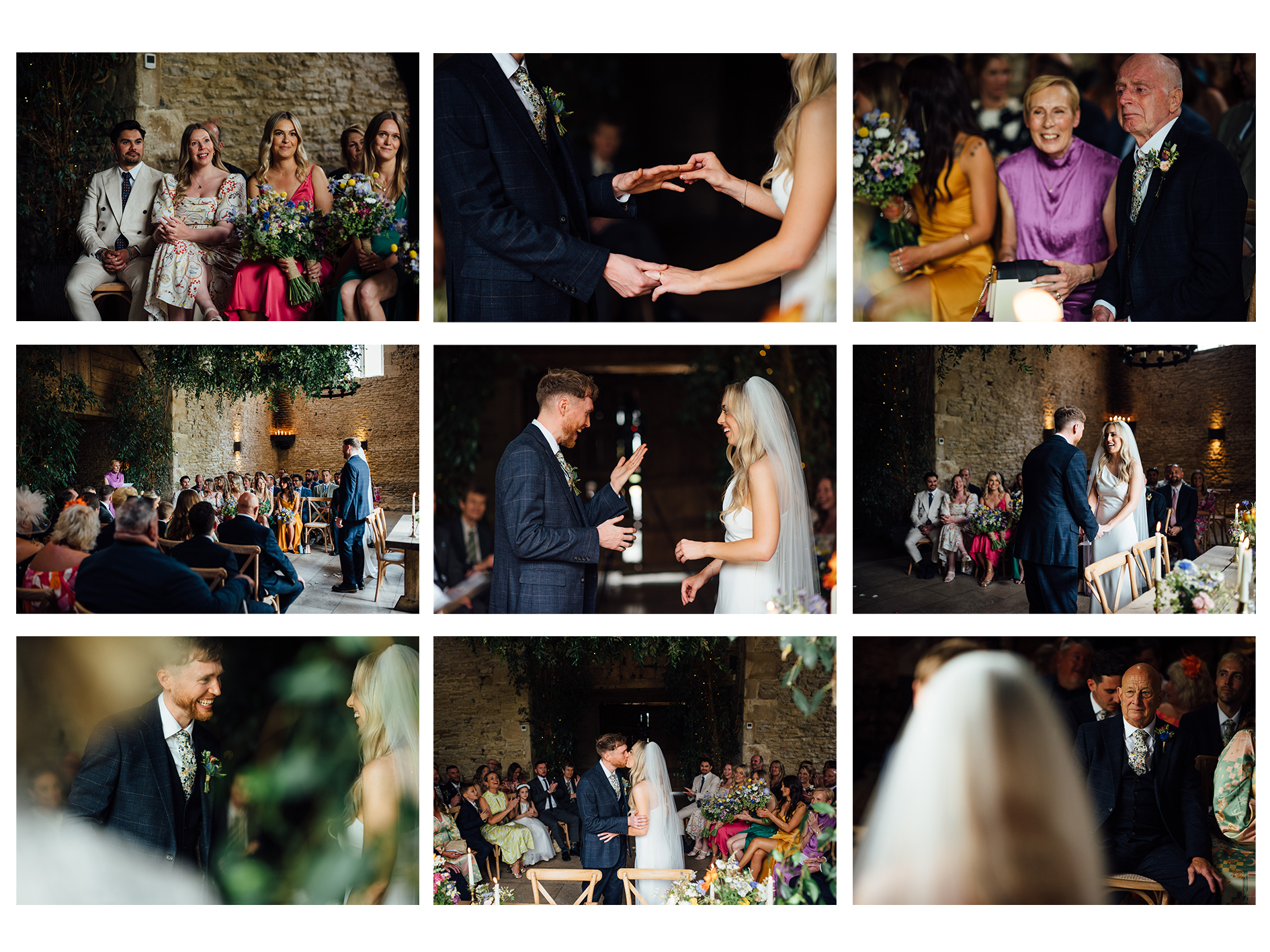 creative wedding photographer, stone barn wedding, cotswolds wedding, cripps wedding, june wedding