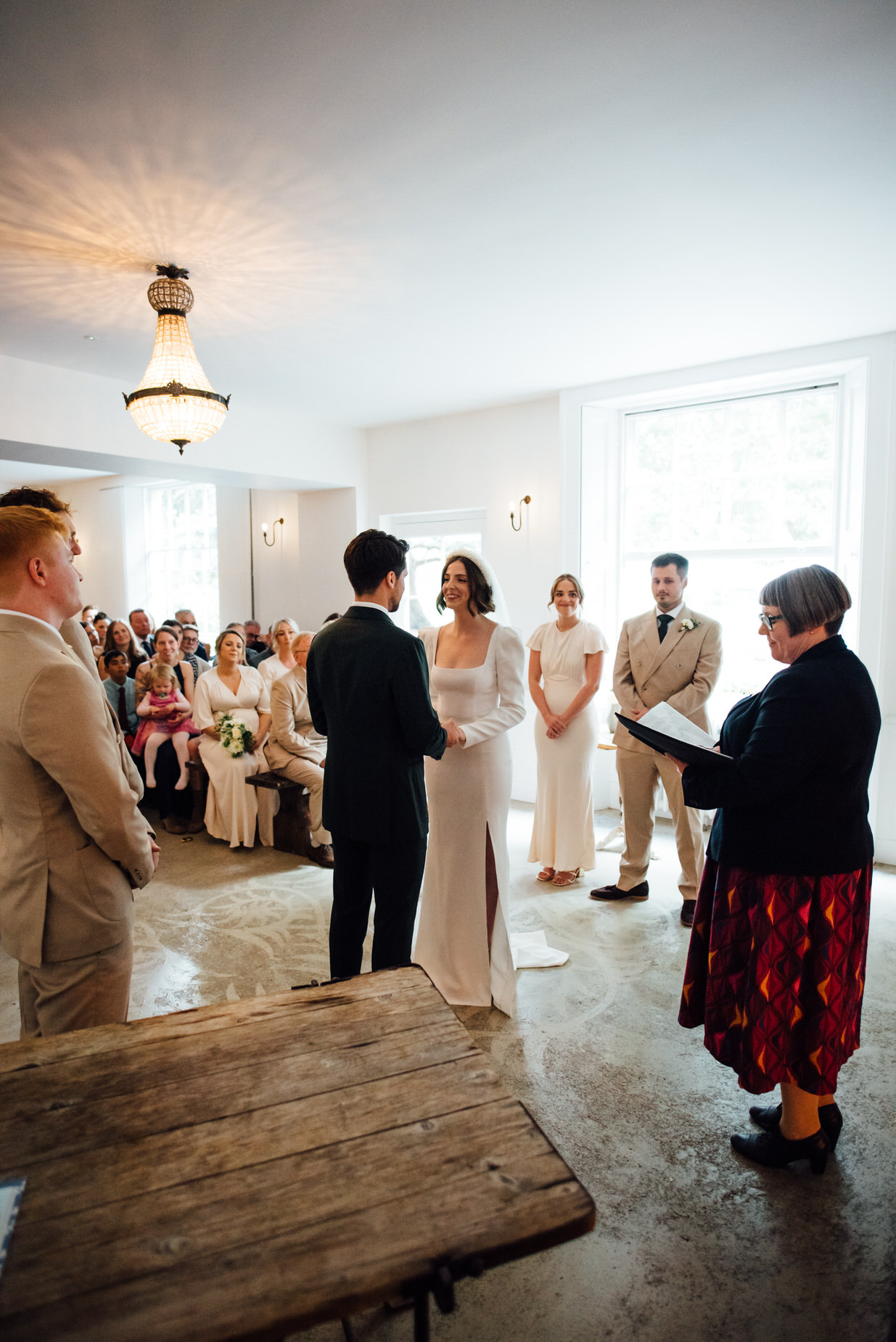 wedding ceremony, Aswarby Rectory Wedding, michelle wood photographer